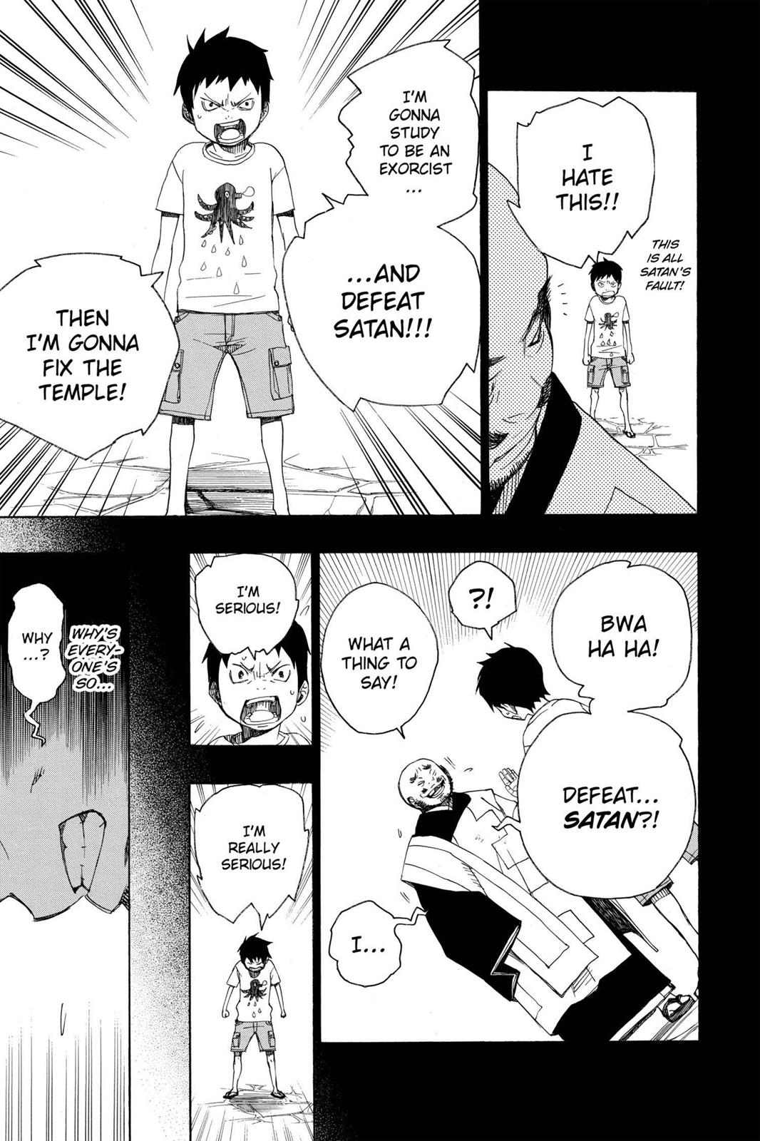 Blue Exorcist Chapter 4 - Page 36