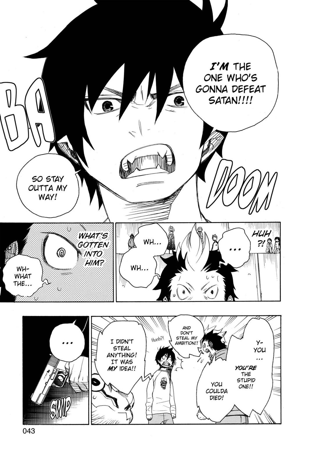 Blue Exorcist Chapter 4 - Page 44