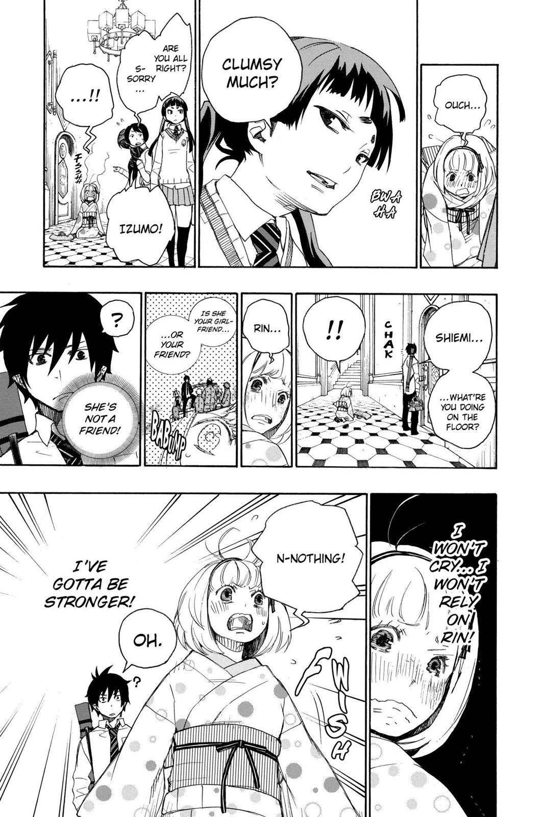 Blue Exorcist Chapter 5 - Page 3