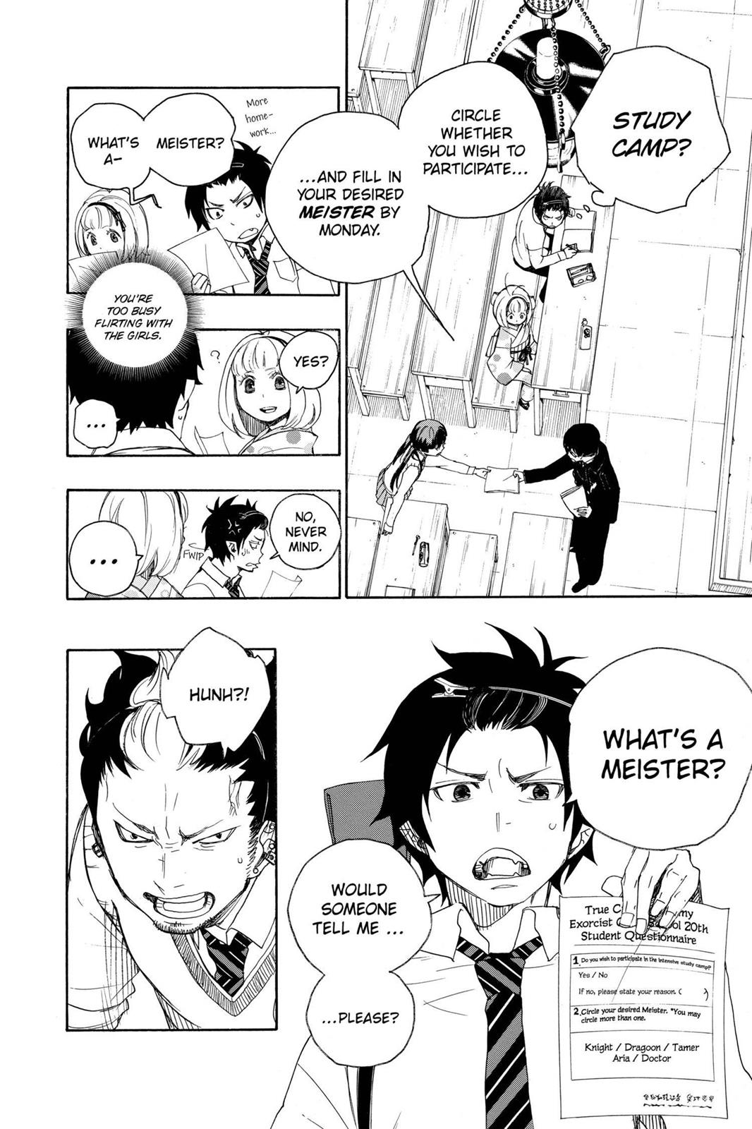 Blue Exorcist Chapter 5 - Page 6