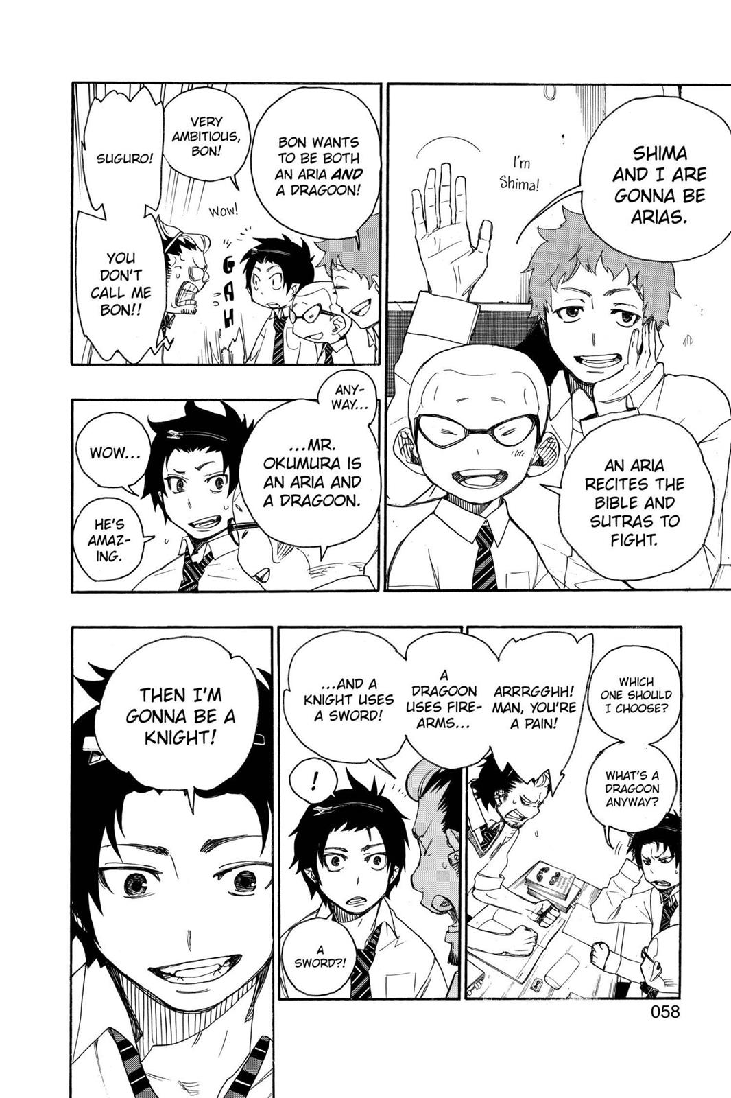 Blue Exorcist Chapter 5 - Page 8