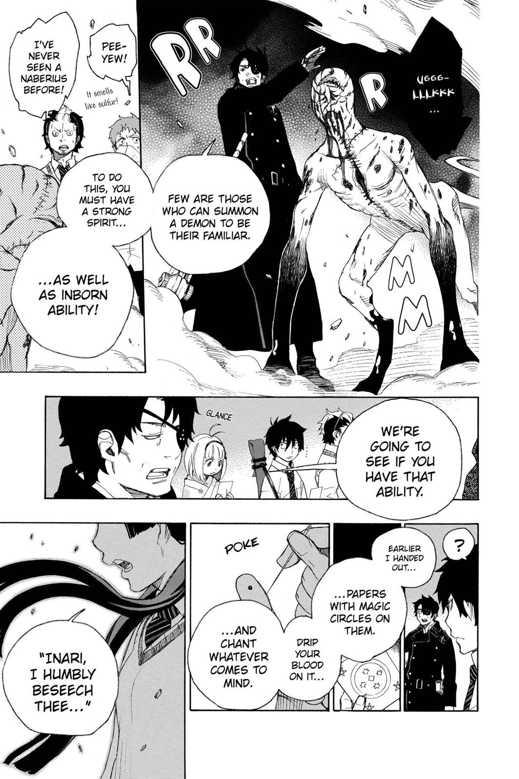 Blue Exorcist Chapter 5 - Page 11