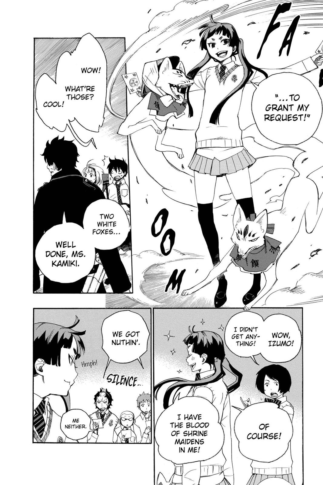 Blue Exorcist Chapter 5 - Page 12