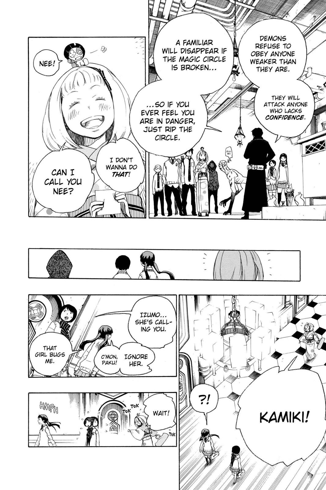 Blue Exorcist Chapter 5 - Page 16