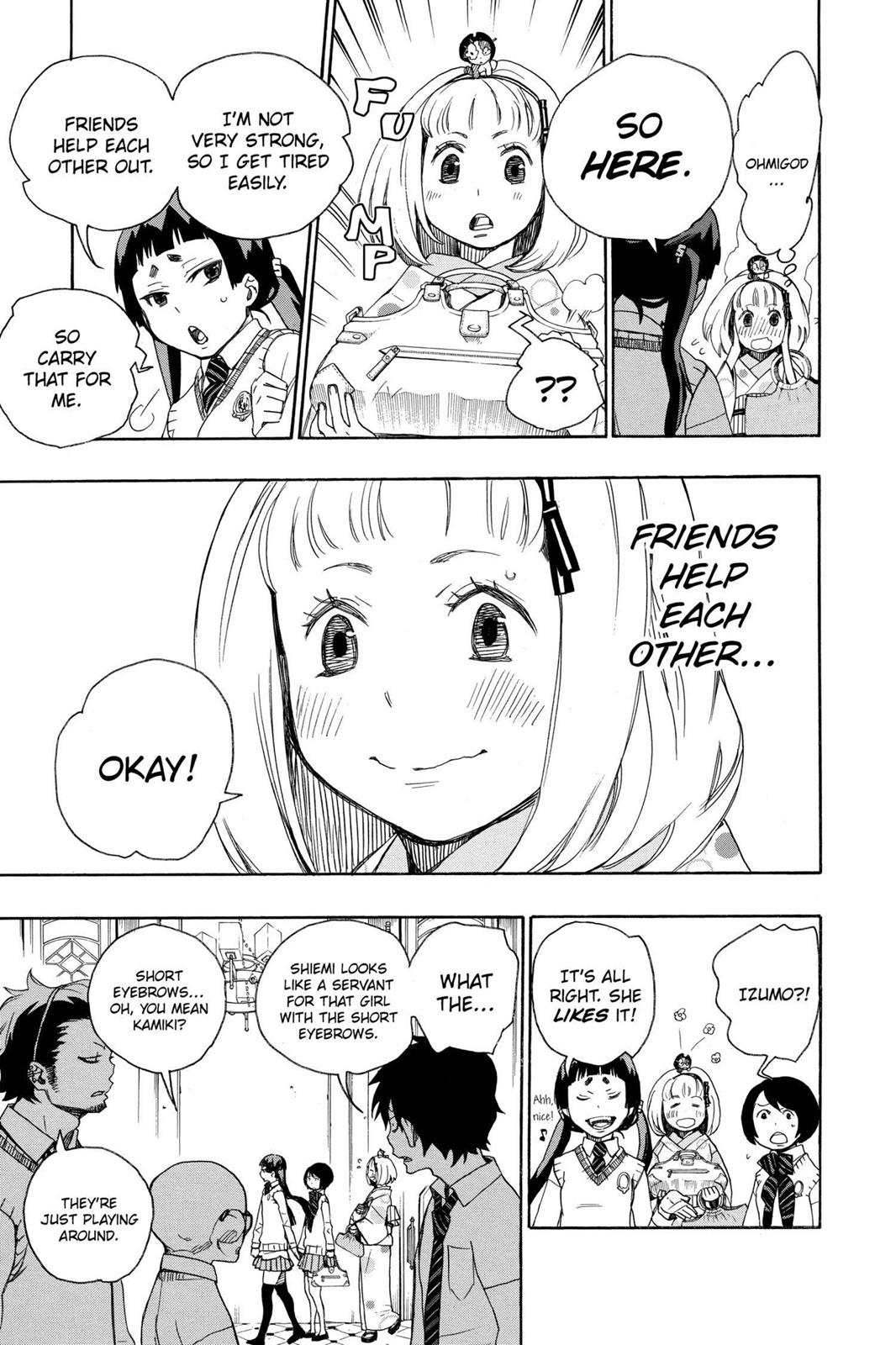 Blue Exorcist Chapter 5 - Page 19