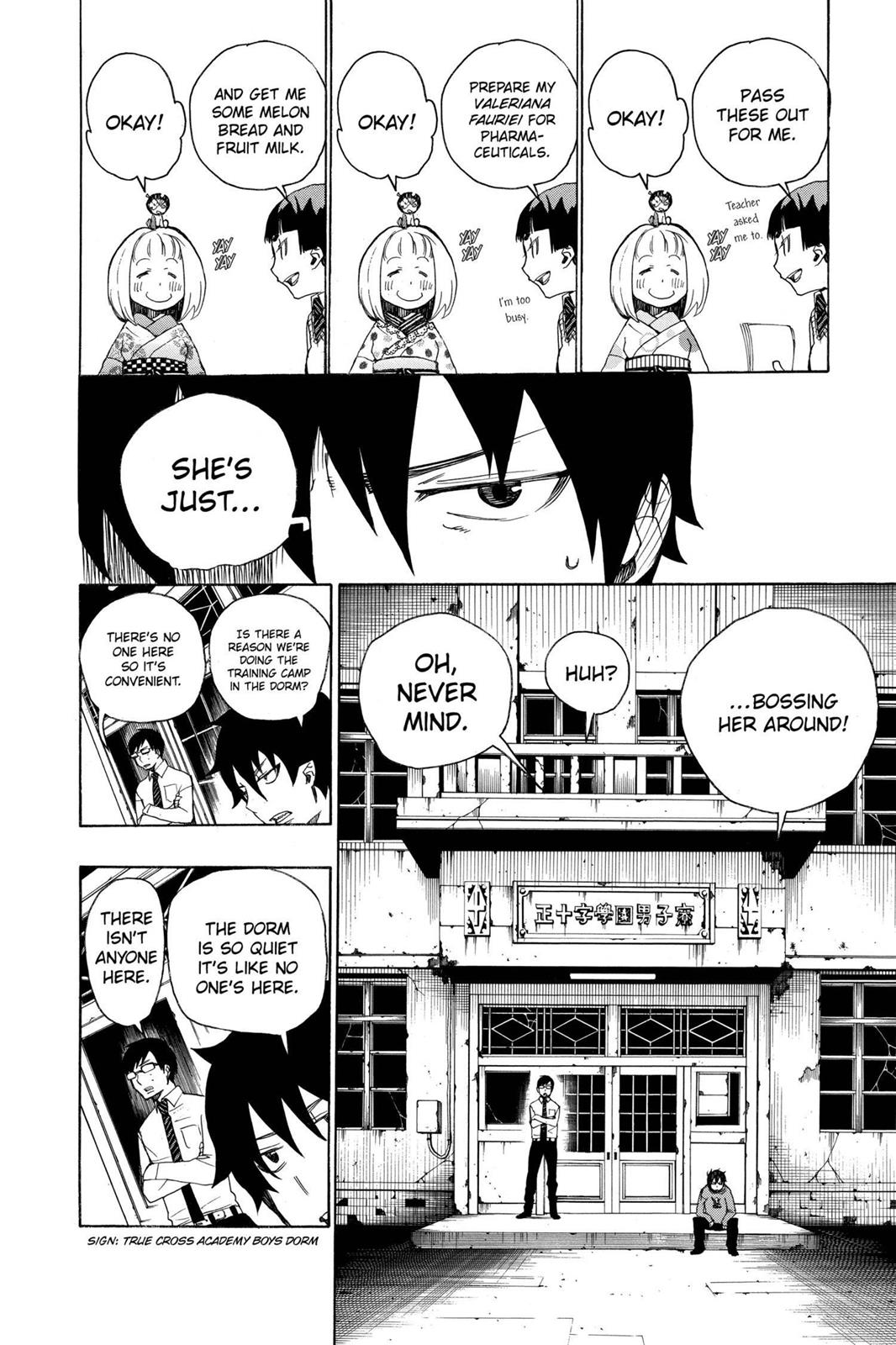 Blue Exorcist Chapter 5 - Page 20