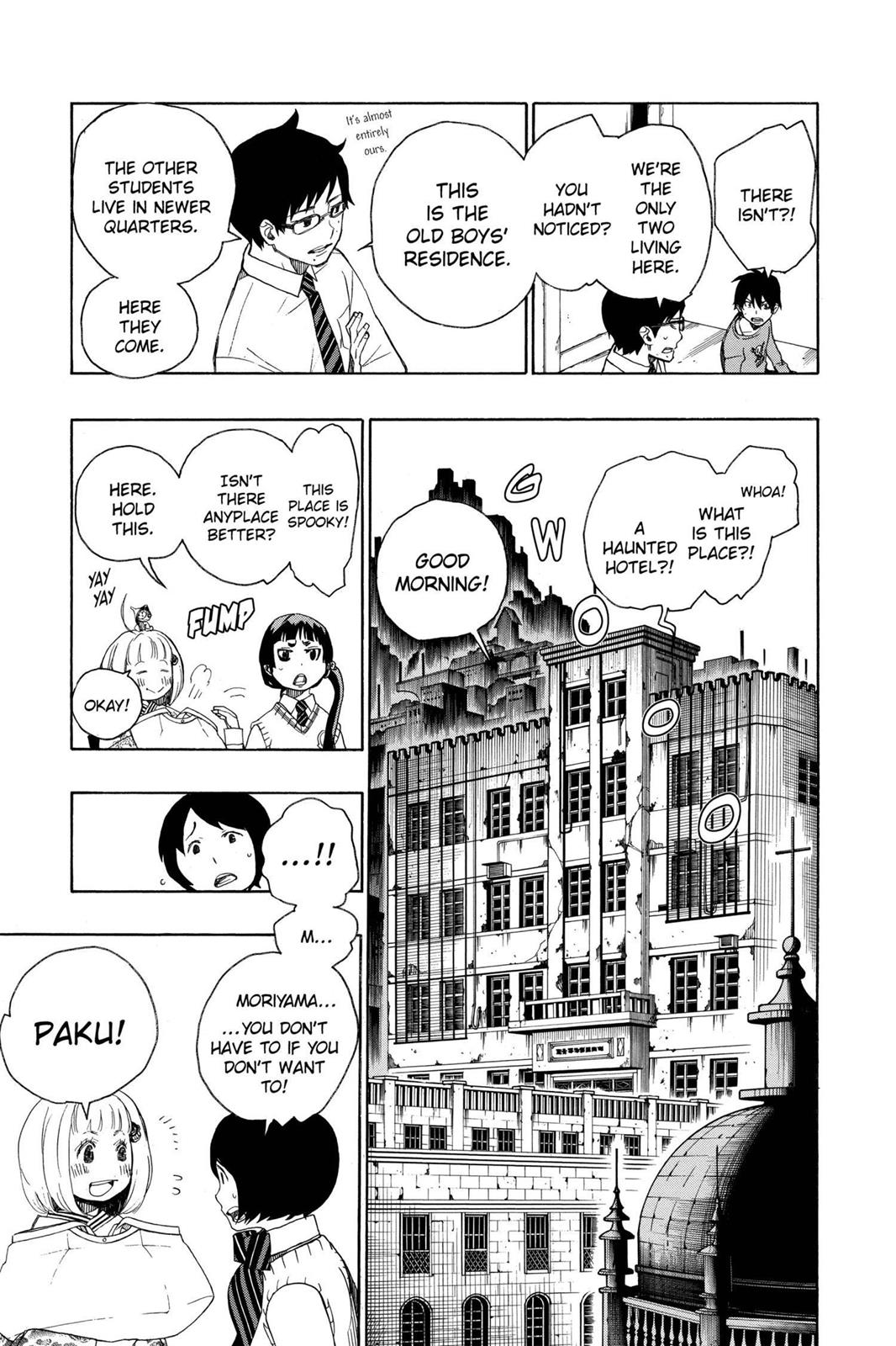Blue Exorcist Chapter 5 - Page 21