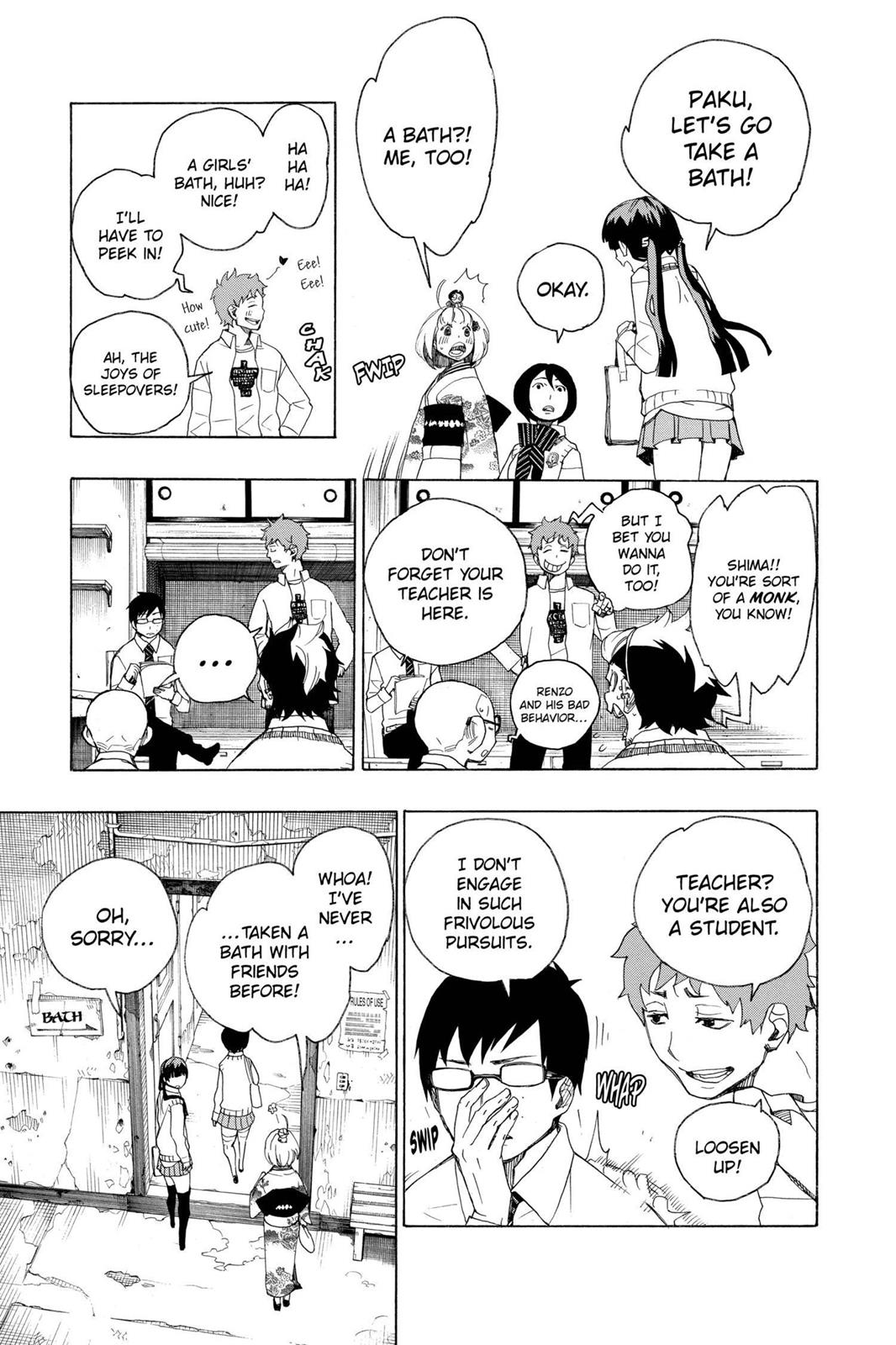 Blue Exorcist Chapter 5 - Page 23