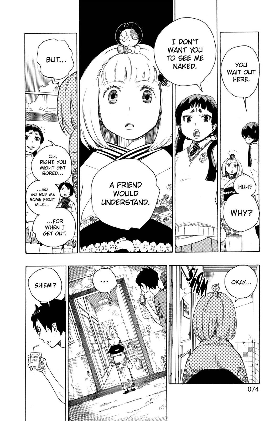 Blue Exorcist Chapter 5 - Page 24