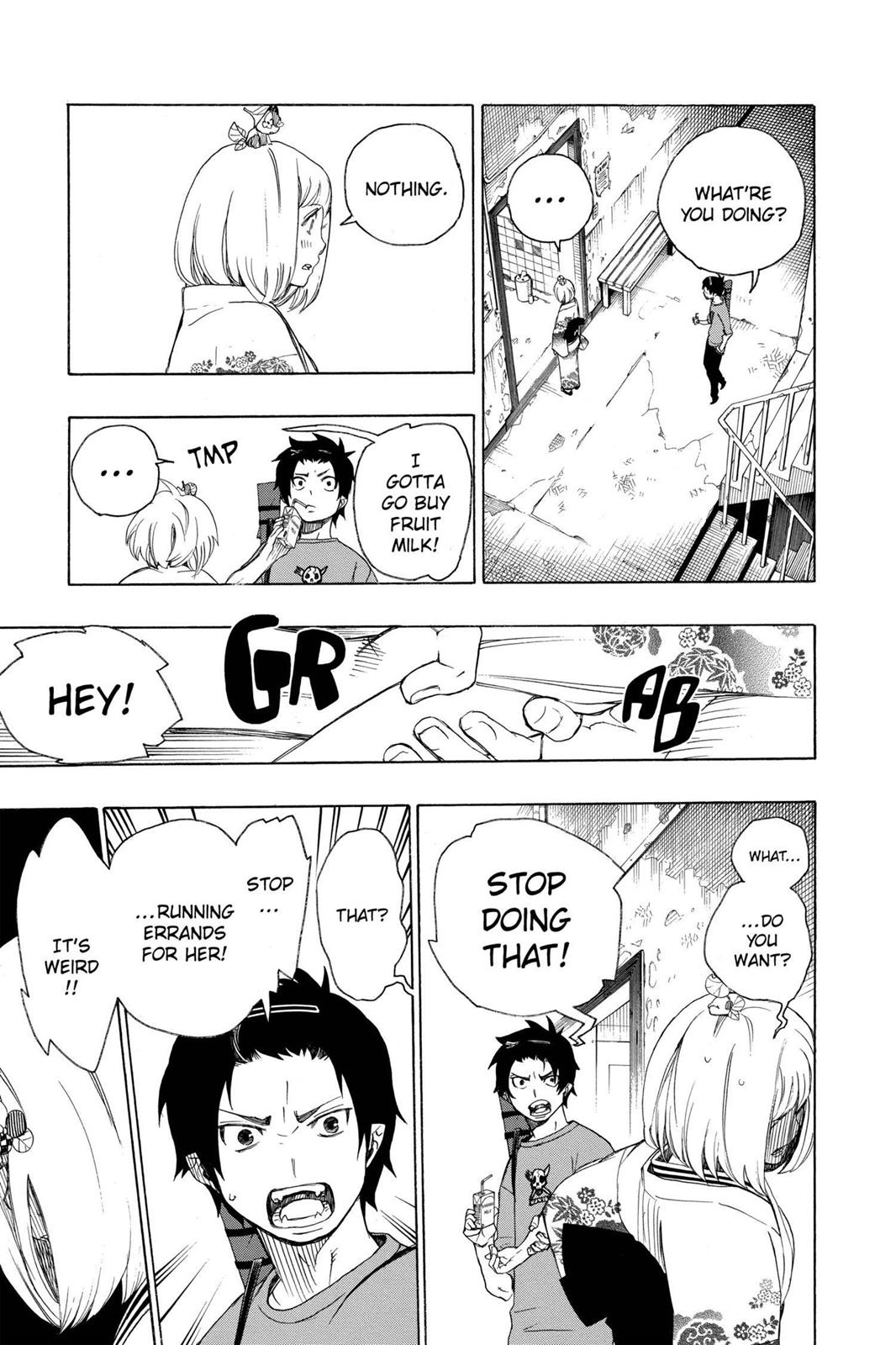 Blue Exorcist Chapter 5 - Page 25