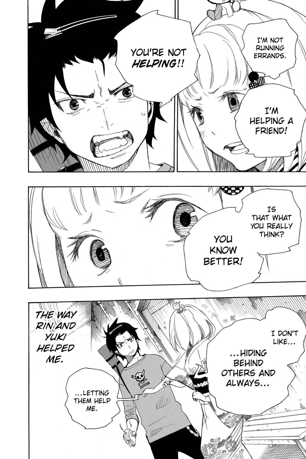Blue Exorcist Chapter 5 - Page 26