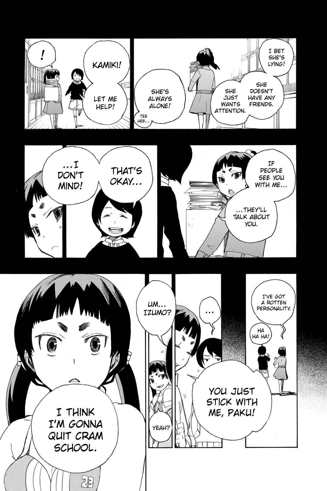 Blue Exorcist Chapter 5 - Page 29