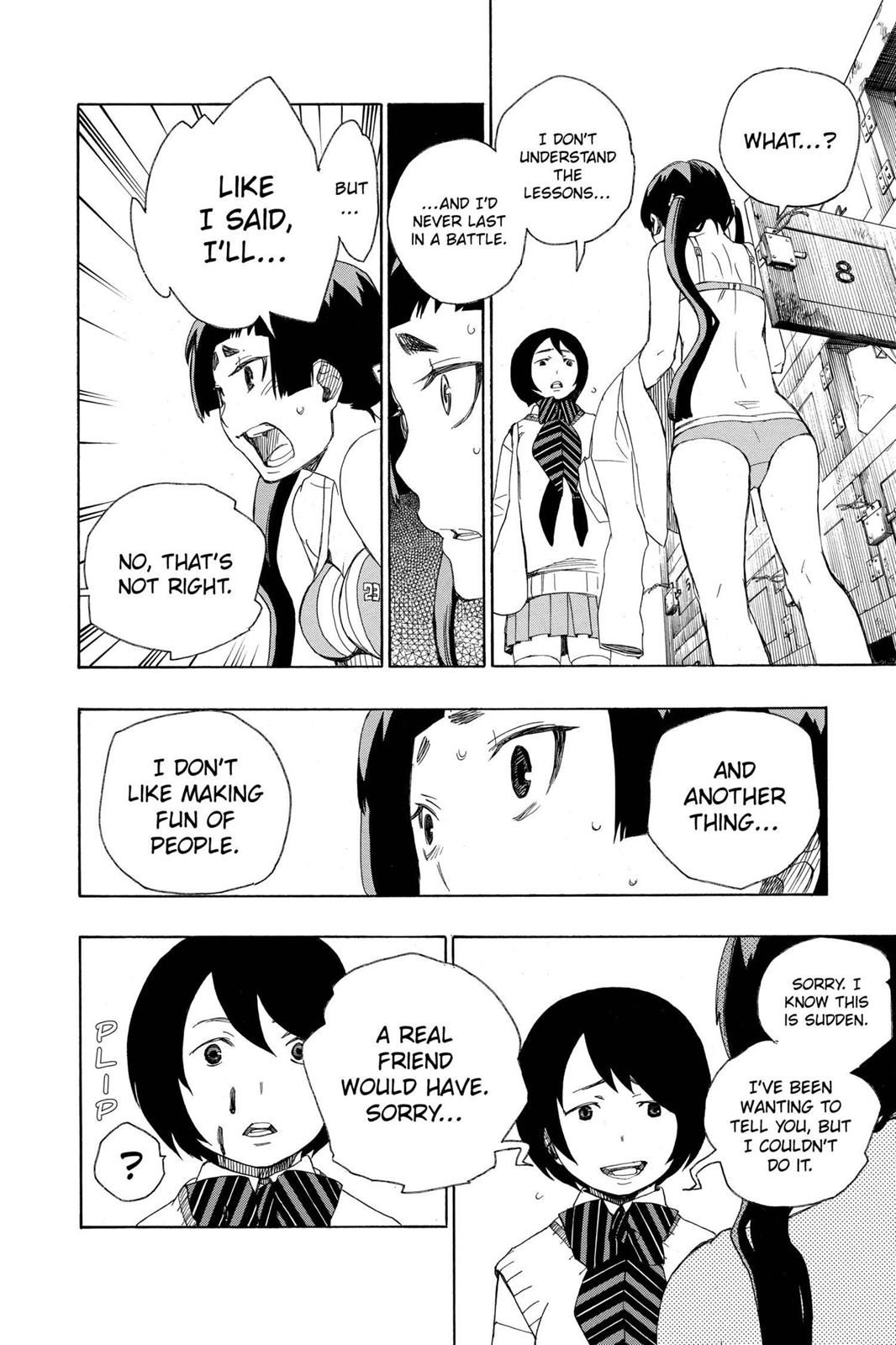 Blue Exorcist Chapter 5 - Page 30