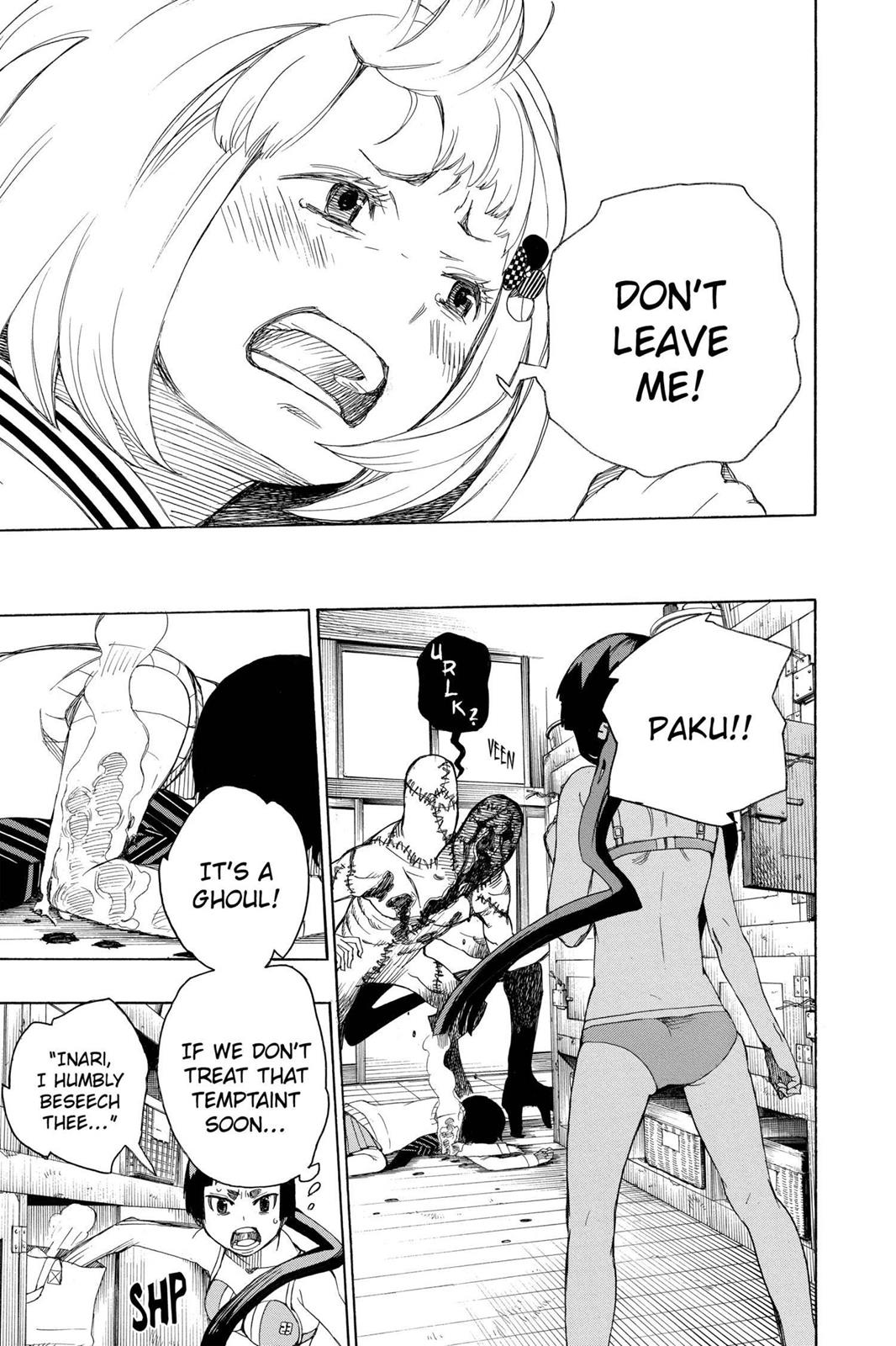 Blue Exorcist Chapter 5 - Page 33