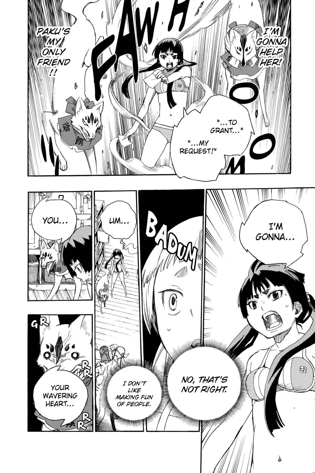 Blue Exorcist Chapter 5 - Page 34