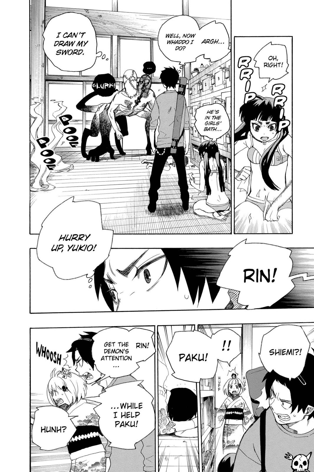 Blue Exorcist Chapter 5 - Page 36