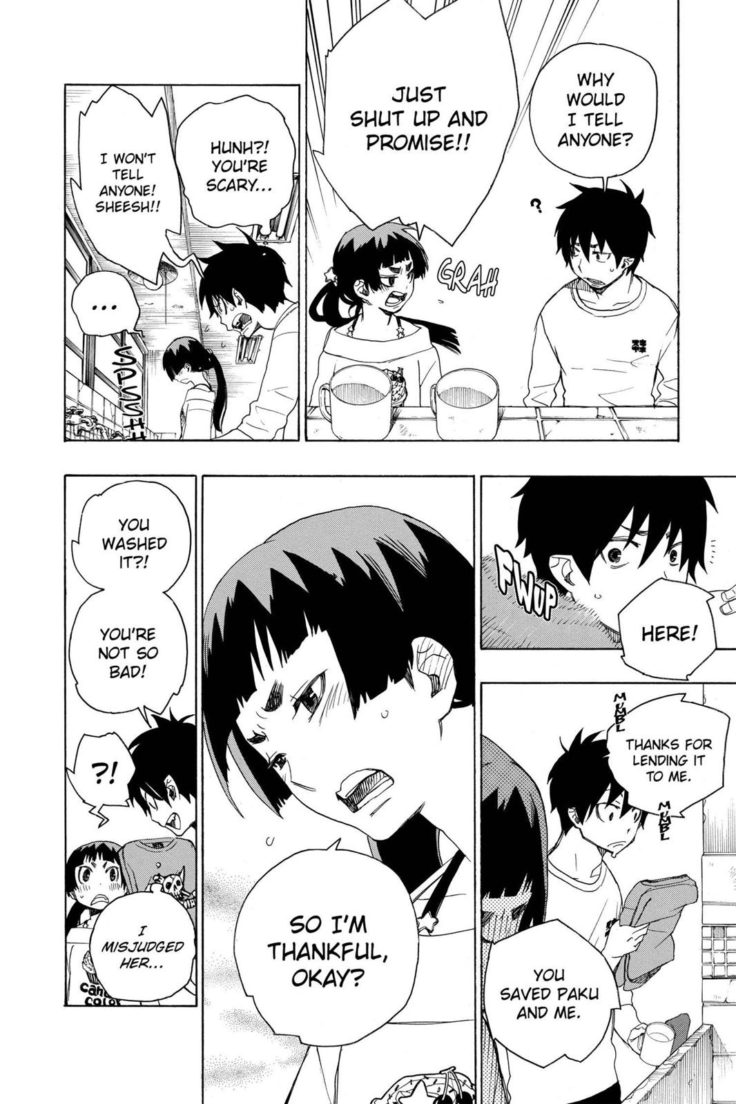 Blue Exorcist Chapter 6 - Page 4