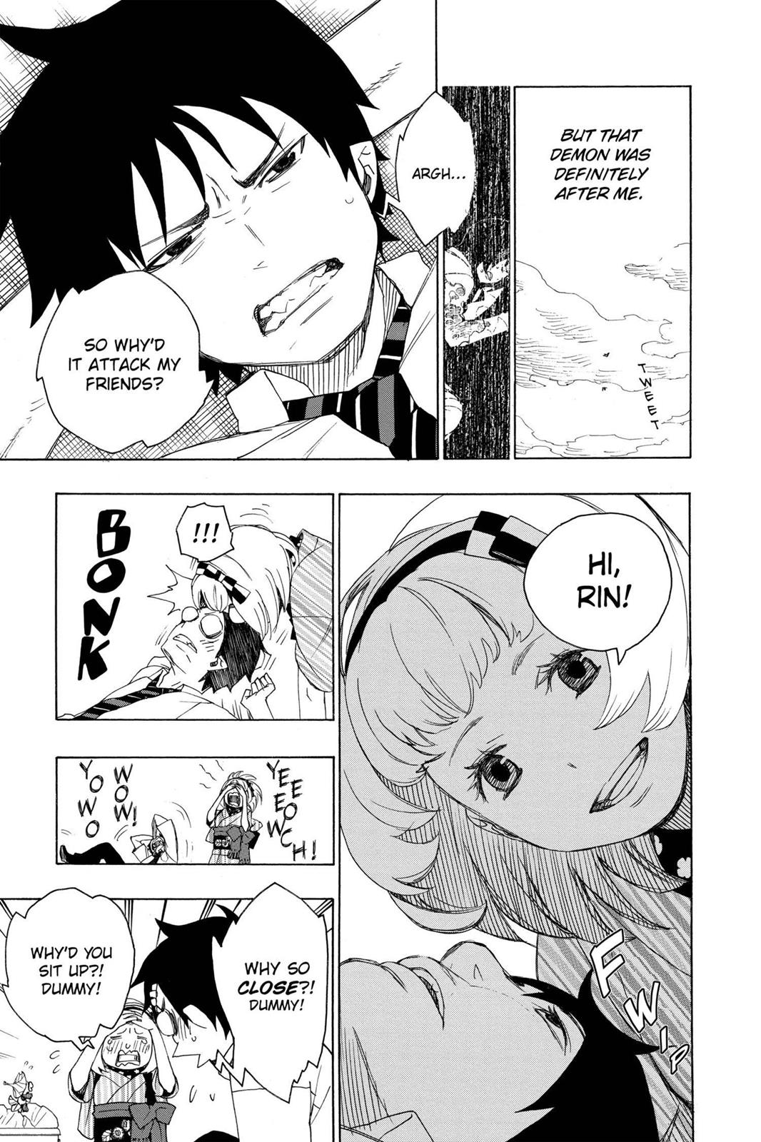 Blue Exorcist Chapter 6 - Page 9
