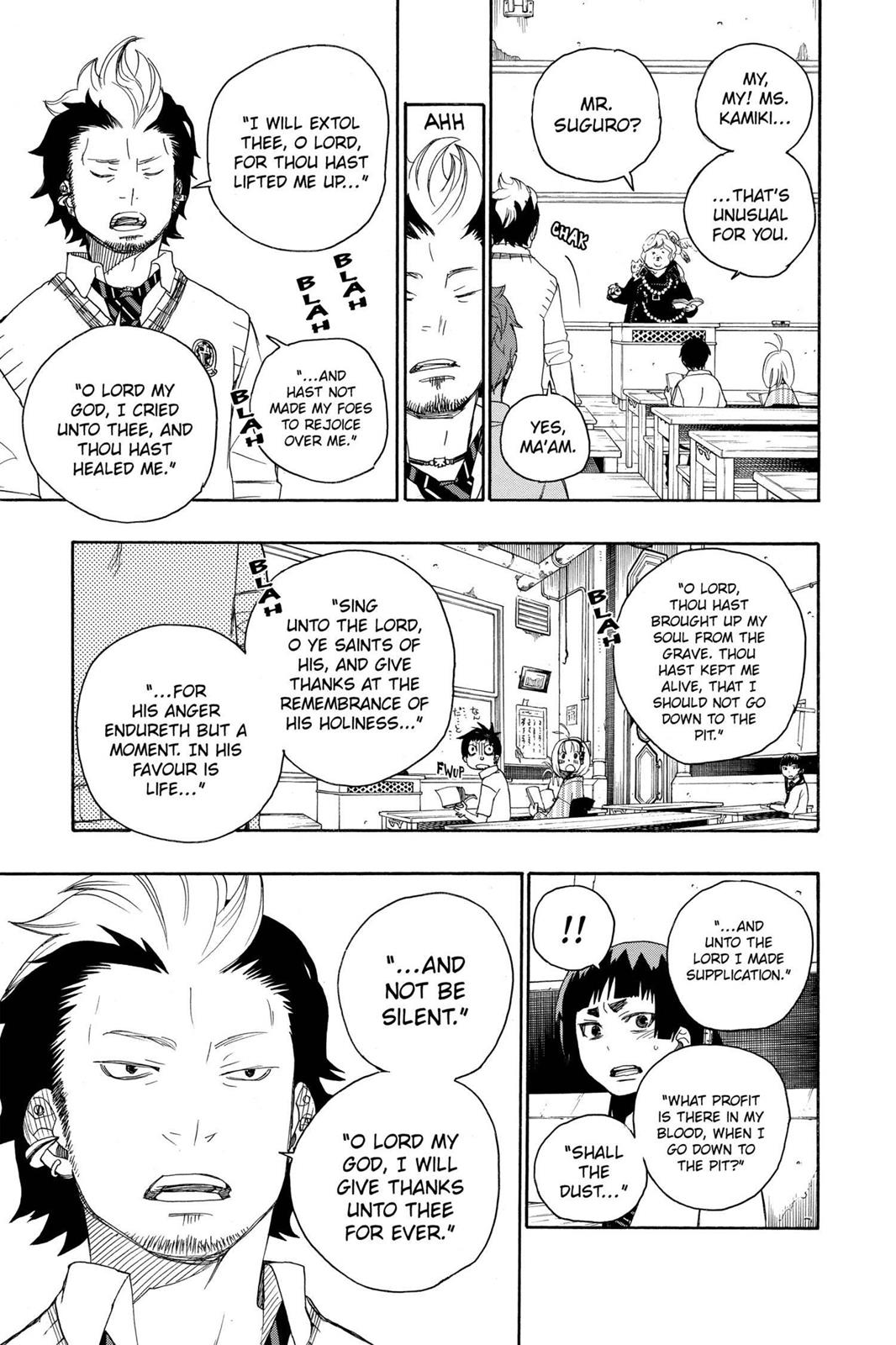 Blue Exorcist Chapter 6 - Page 13