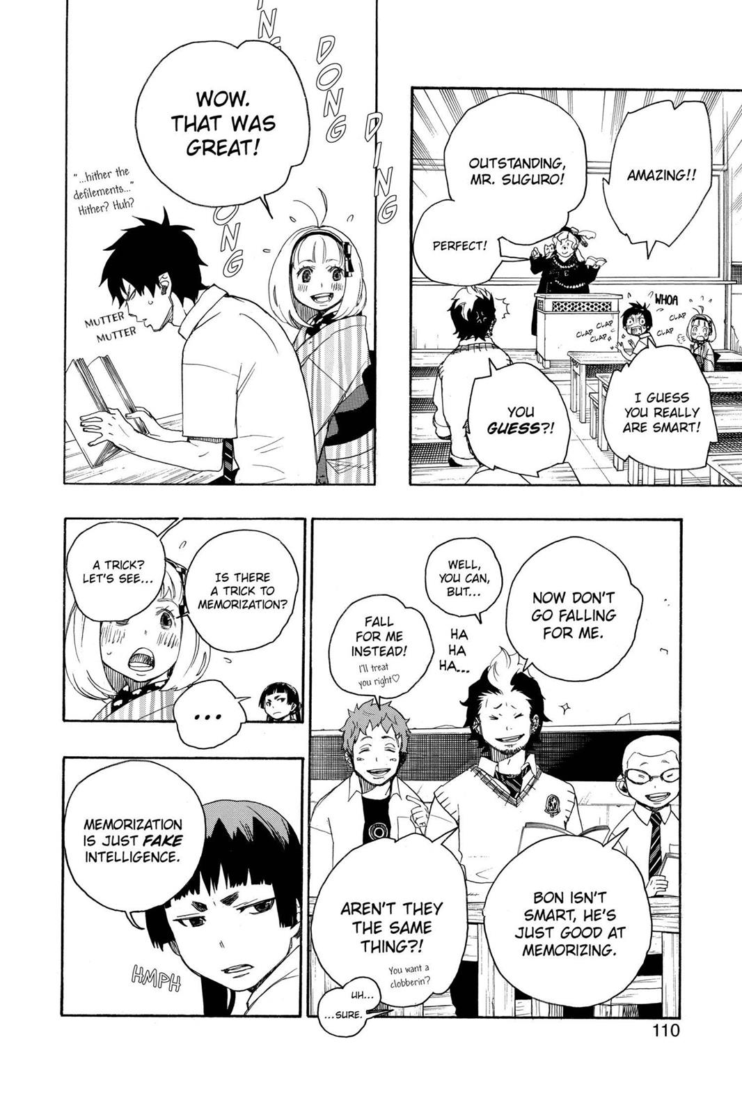 Blue Exorcist Chapter 6 - Page 14