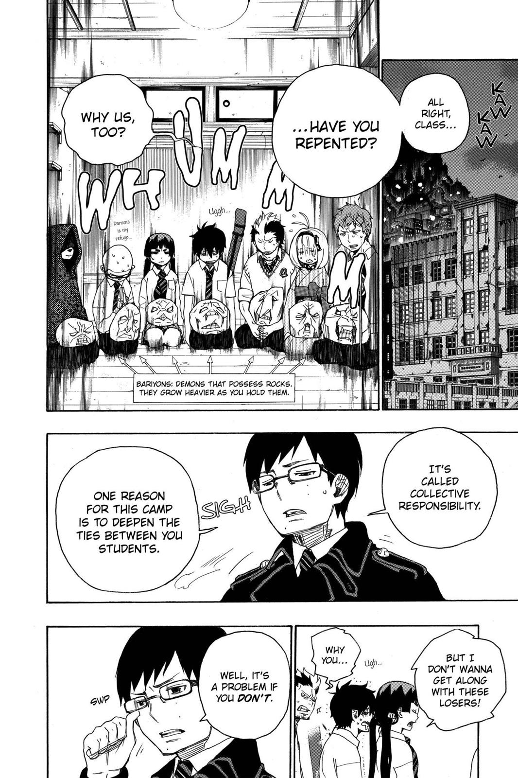 Blue Exorcist Chapter 6 - Page 18