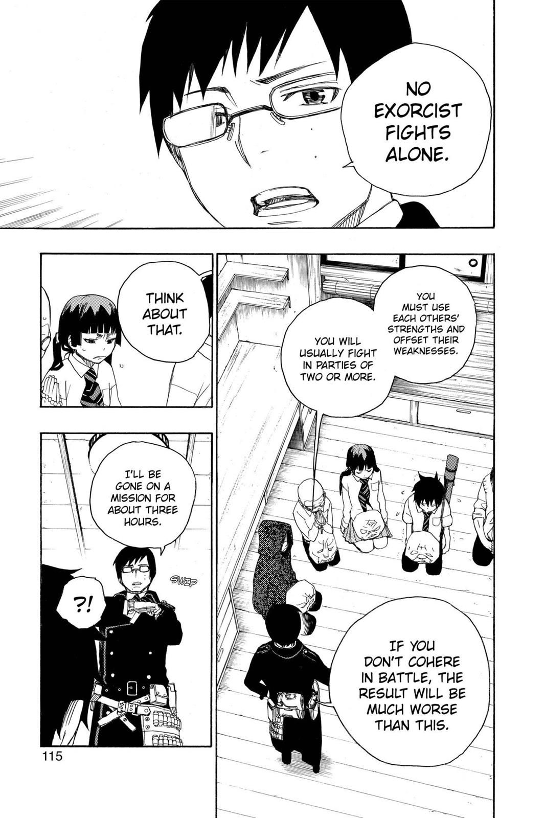 Blue Exorcist Chapter 6 - Page 19