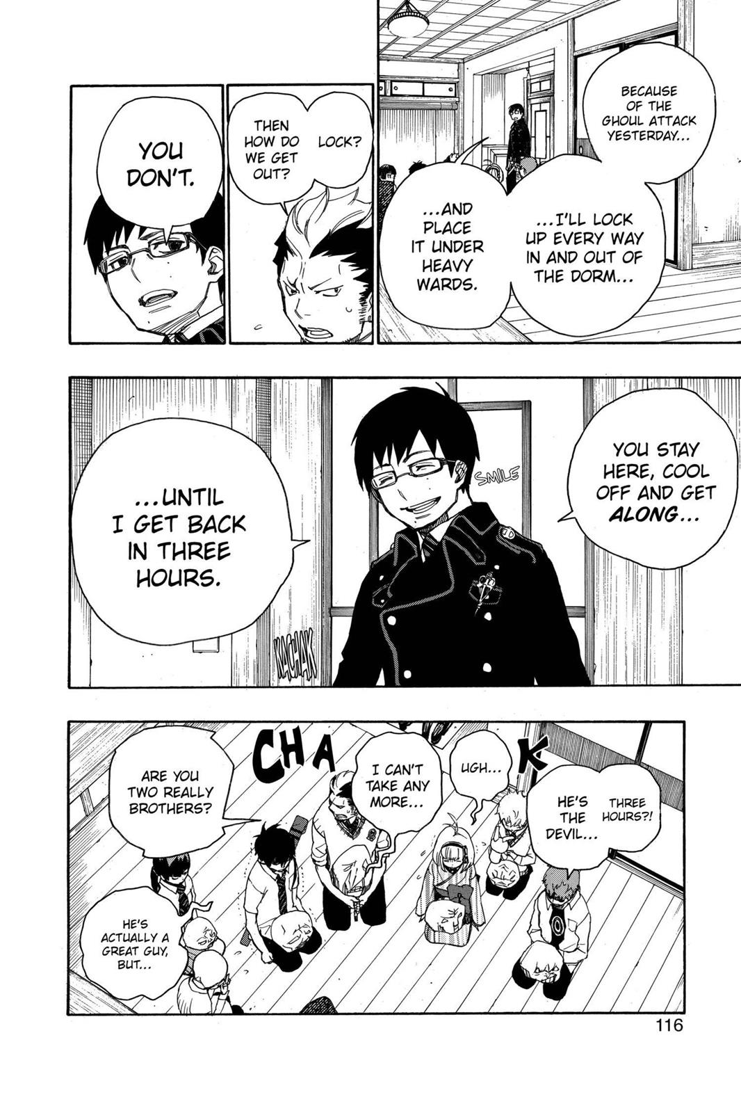Blue Exorcist Chapter 6 - Page 20