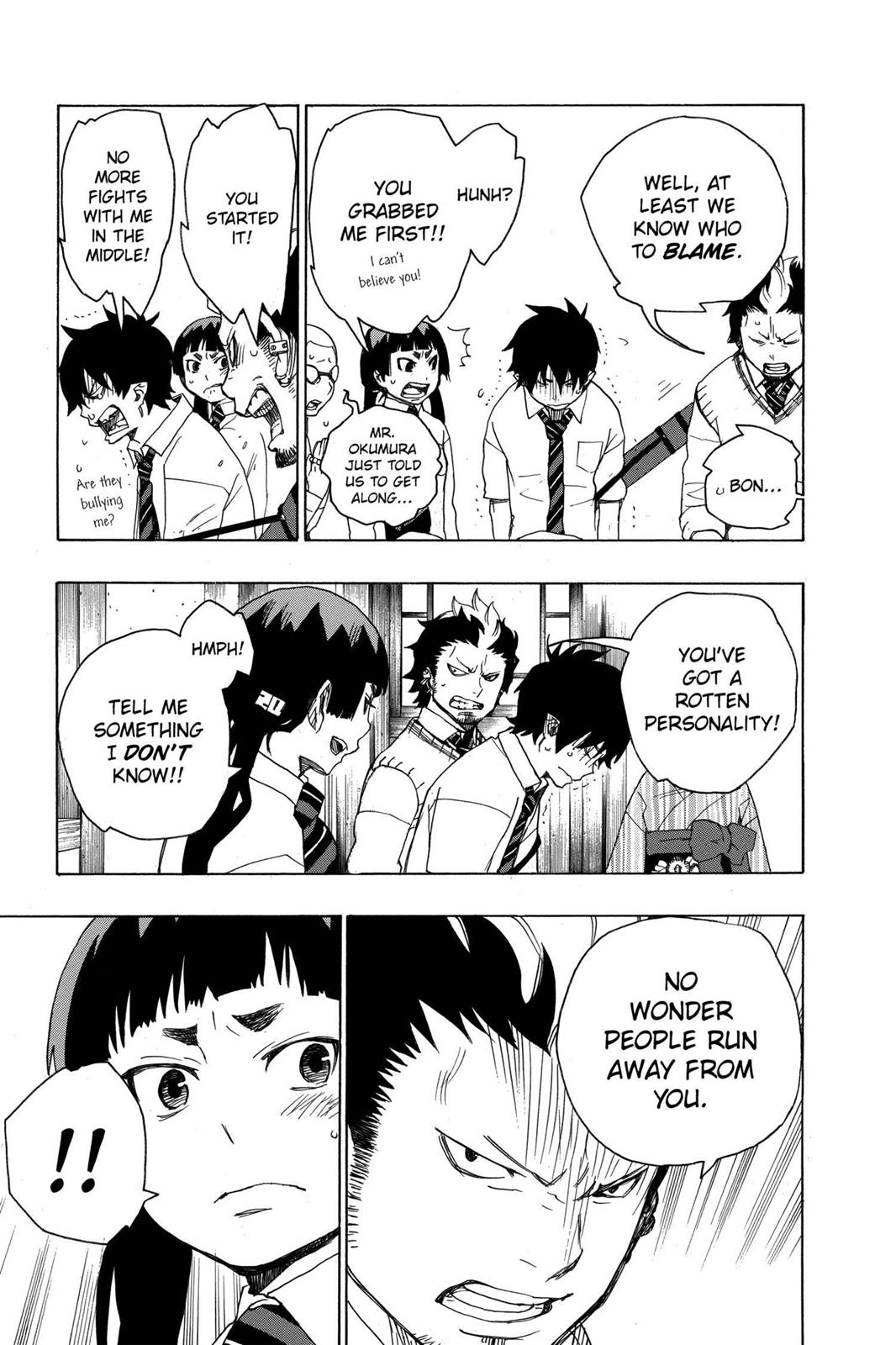 Blue Exorcist Chapter 6 - Page 21