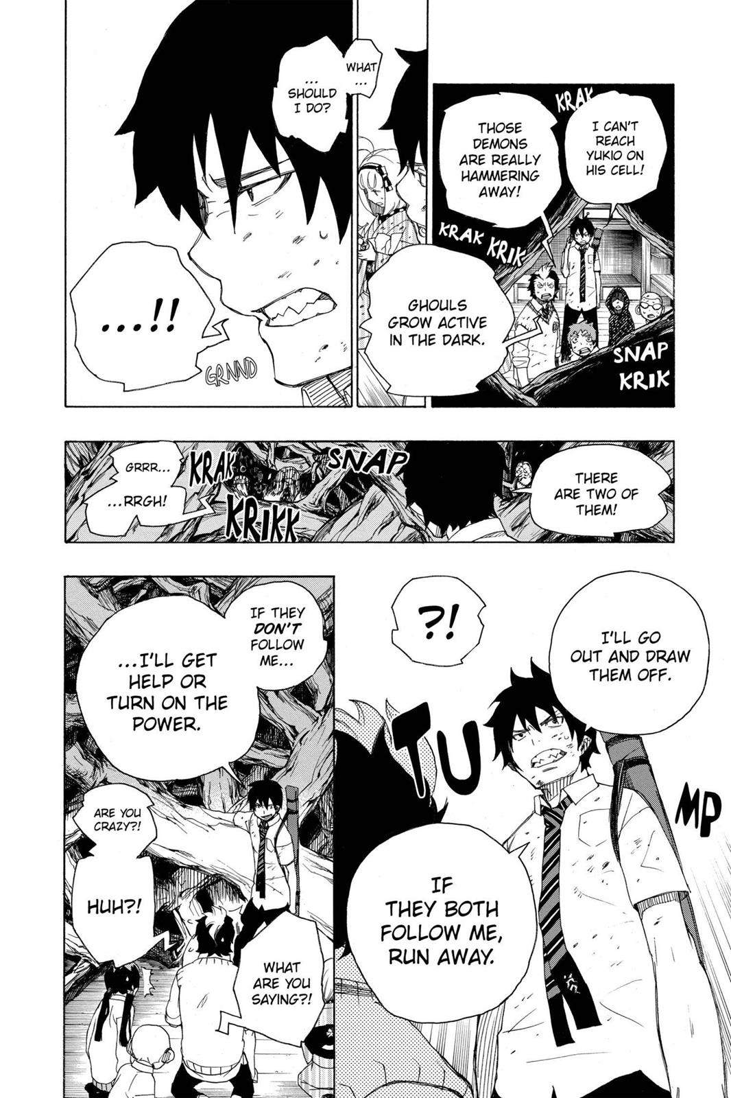 Blue Exorcist Chapter 6 - Page 28
