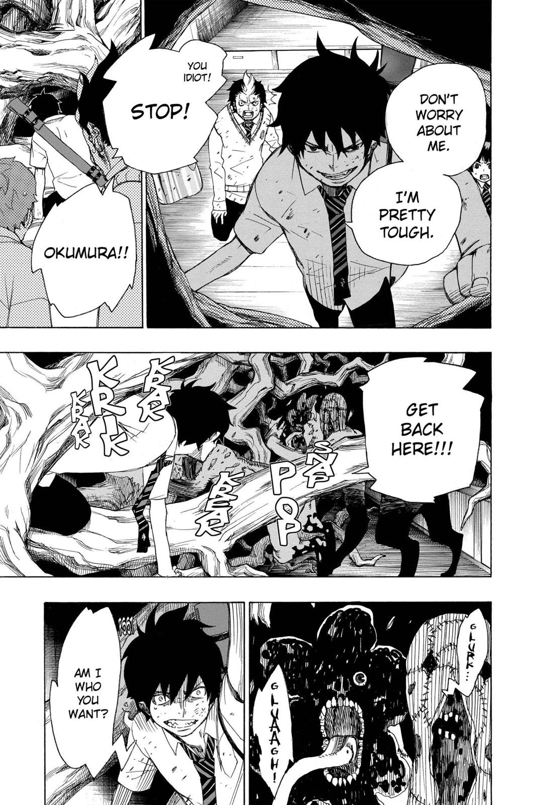 Blue Exorcist Chapter 6 - Page 29