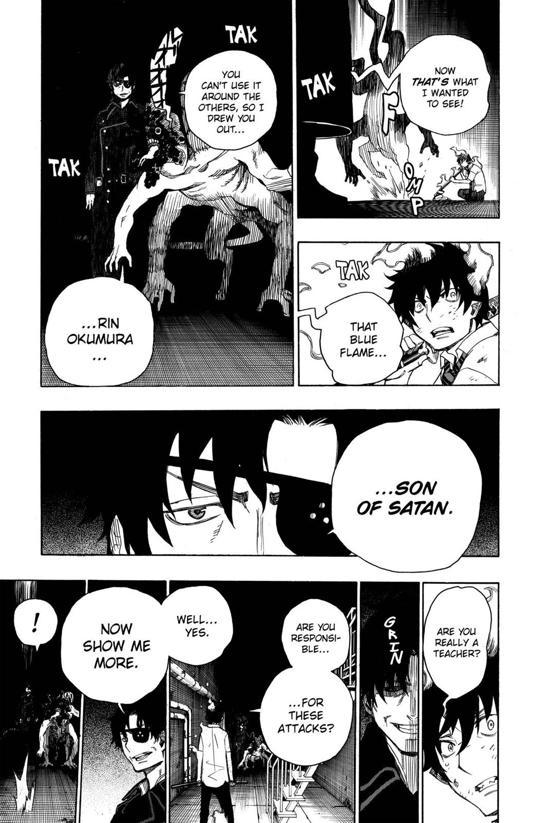 Blue Exorcist Chapter 6 - Page 35