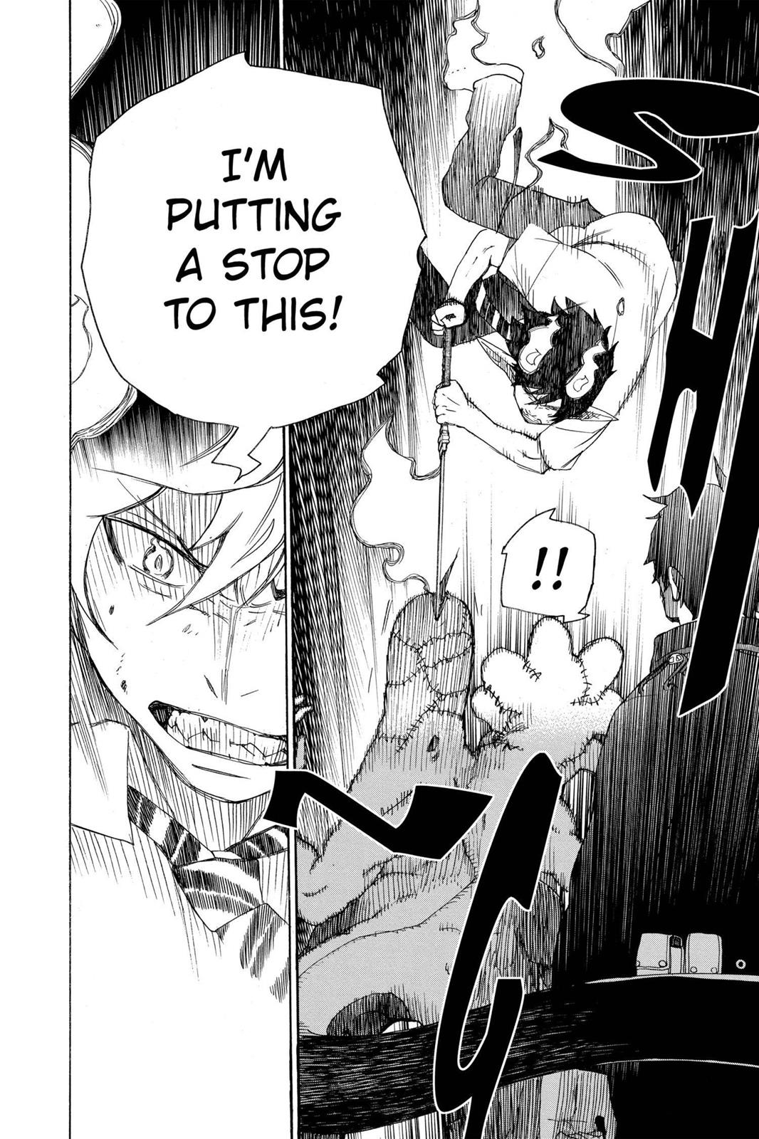 Blue Exorcist Chapter 6 - Page 36