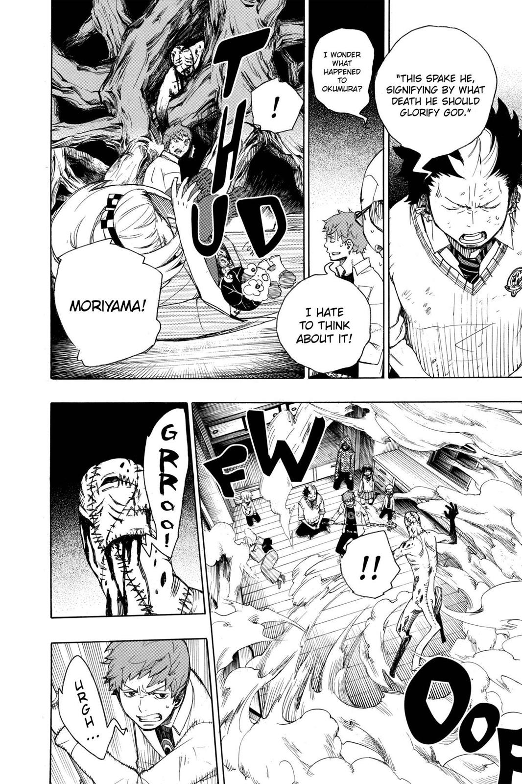 Blue Exorcist Chapter 6 - Page 38