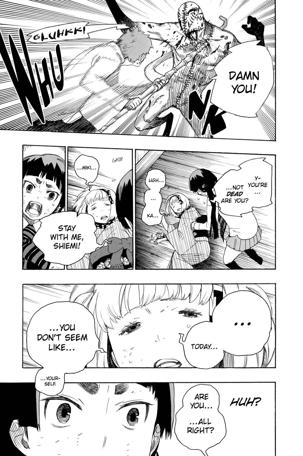 Blue Exorcist Chapter 6 - Page 39