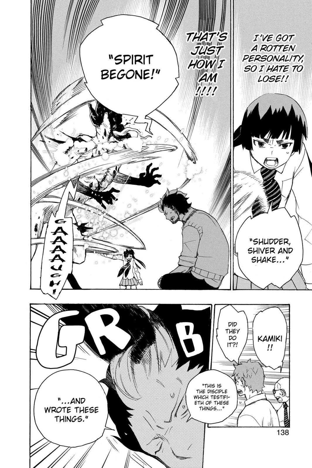 Blue Exorcist Chapter 6 - Page 42