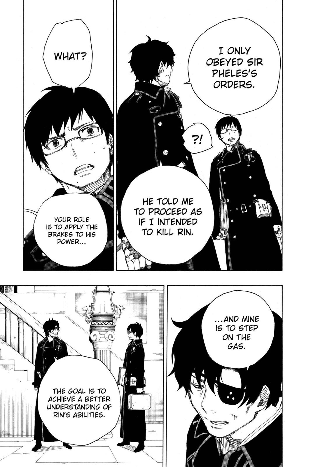 Blue Exorcist Chapter 7 - Page 11