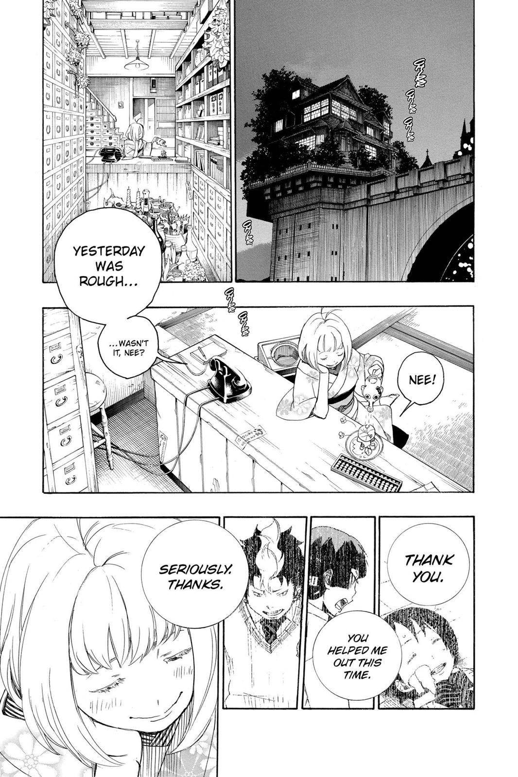 Blue Exorcist Chapter 7 - Page 13