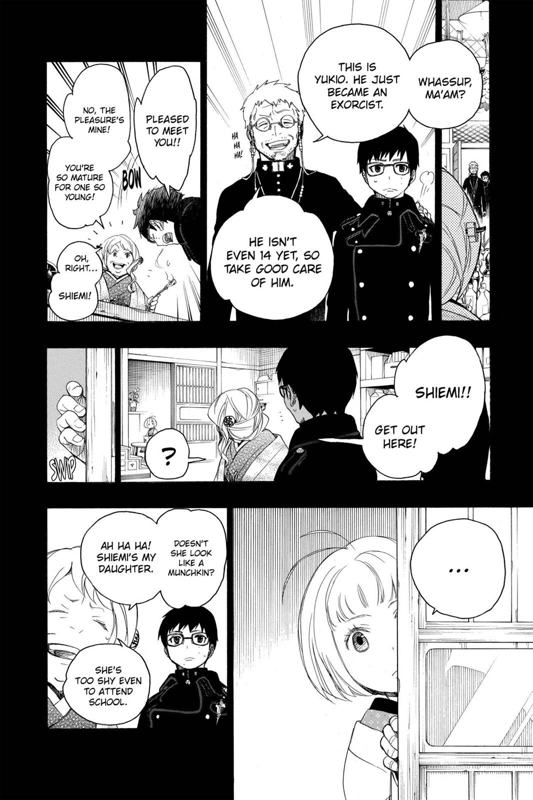 Blue Exorcist Chapter 7 - Page 16