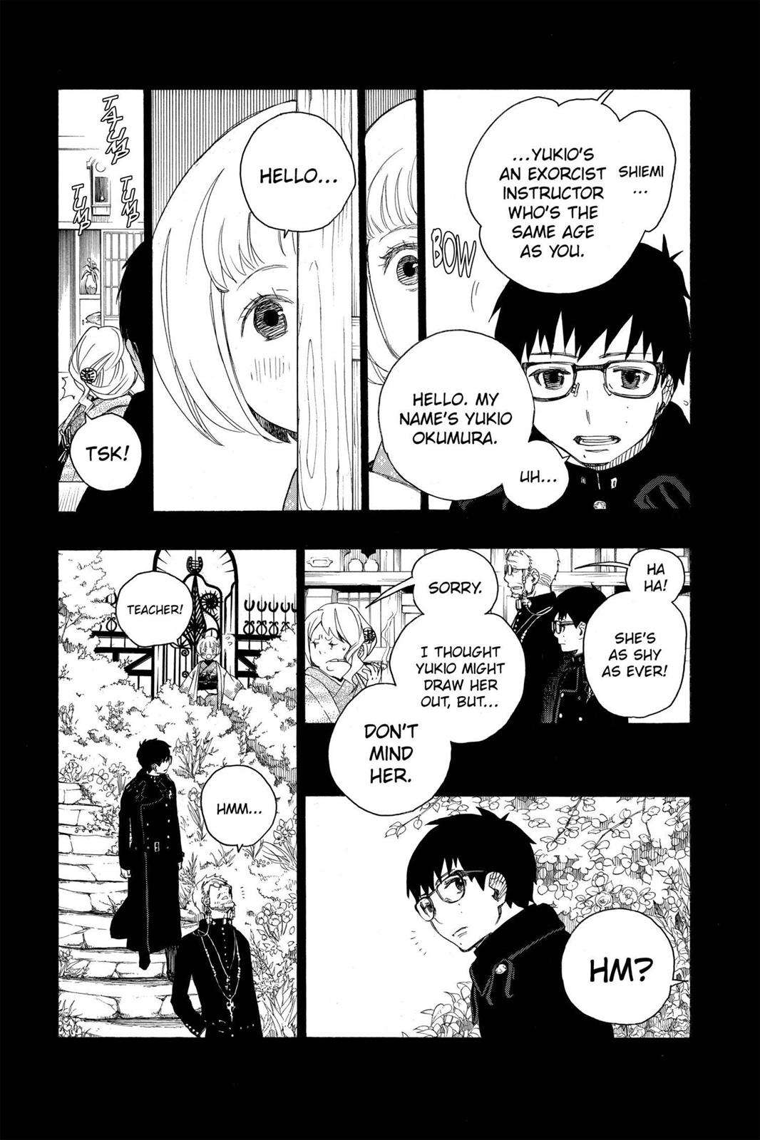 Blue Exorcist Chapter 7 - Page 17