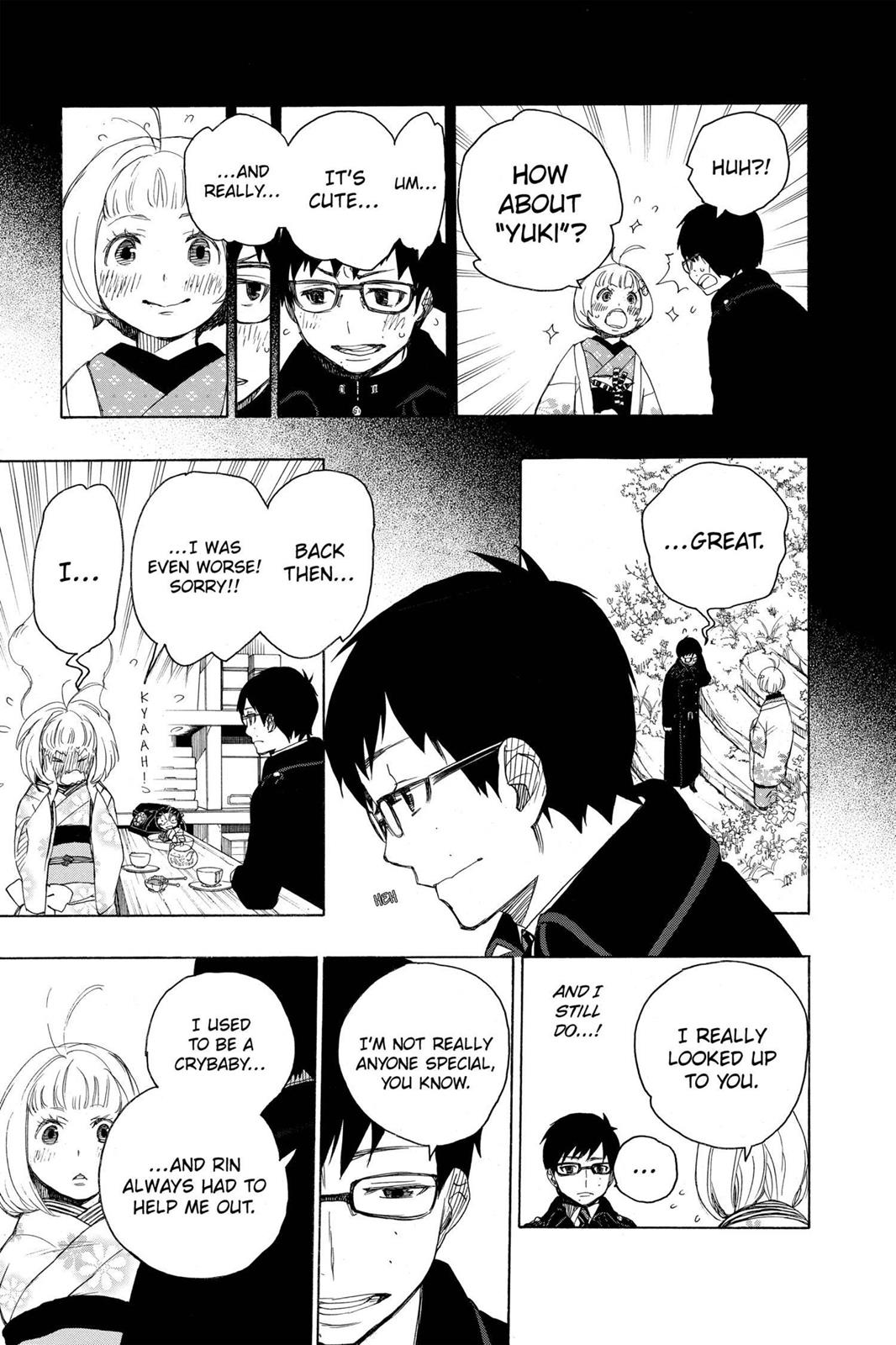 Blue Exorcist Chapter 7 - Page 19