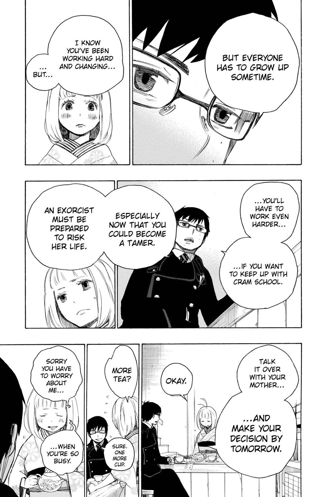 Blue Exorcist Chapter 7 - Page 21