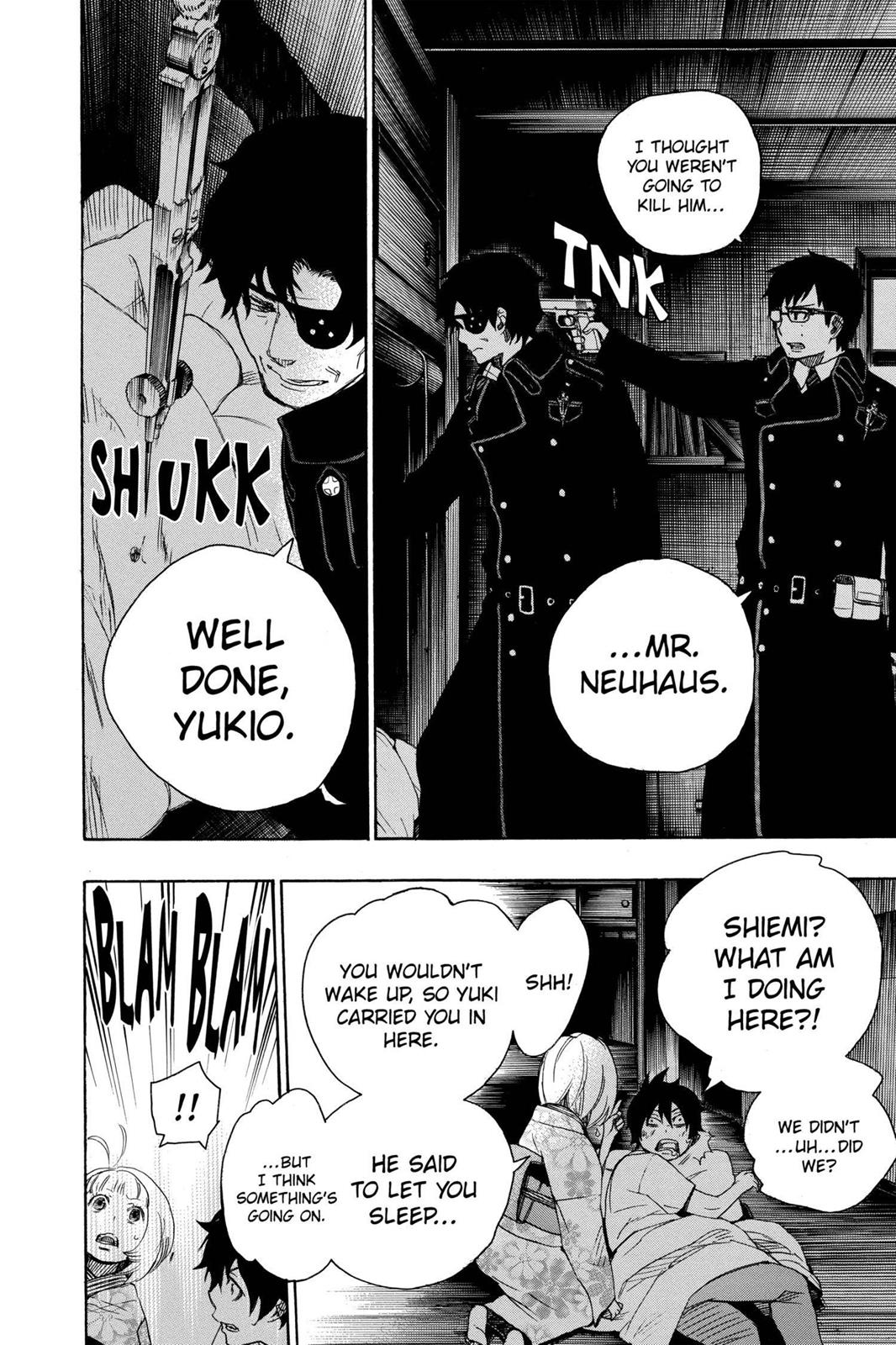 Blue Exorcist Chapter 7 - Page 24