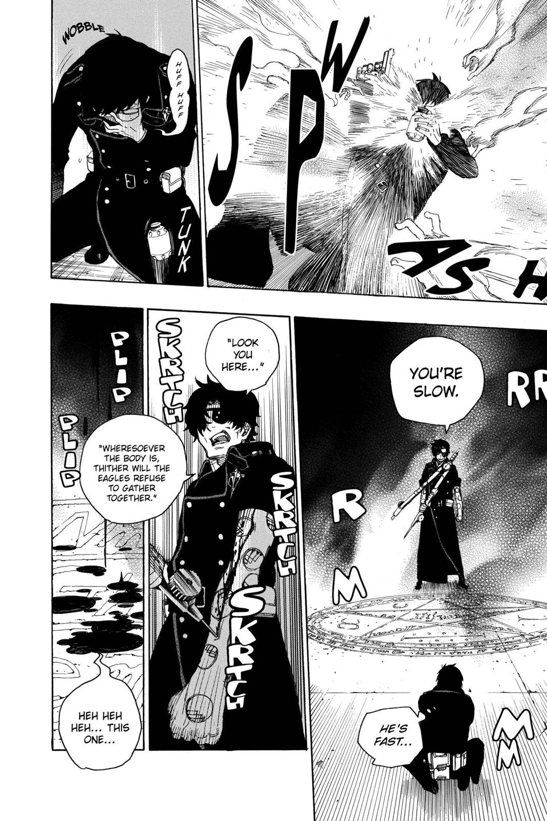 Blue Exorcist Chapter 7 - Page 28