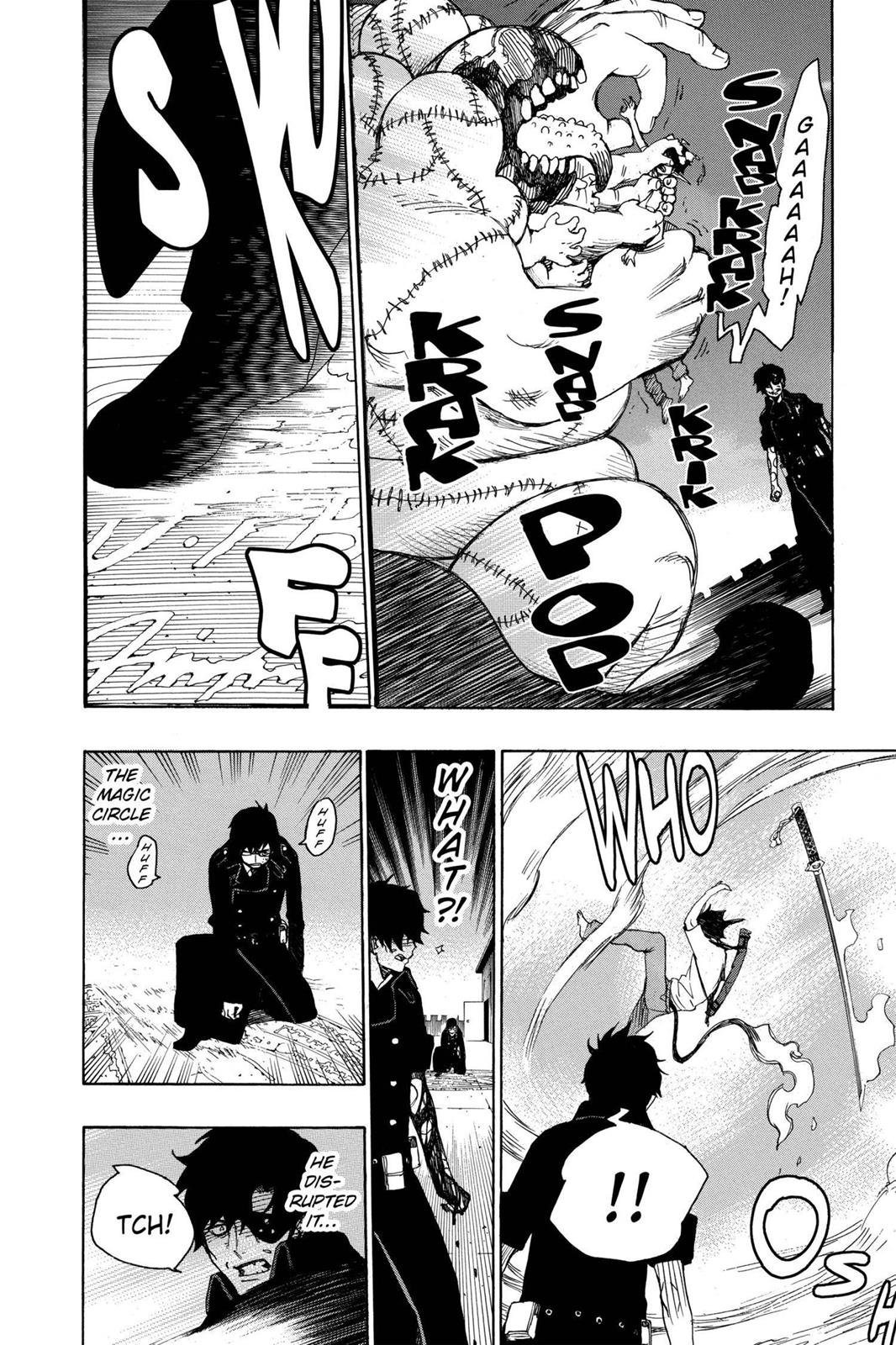 Blue Exorcist Chapter 7 - Page 32