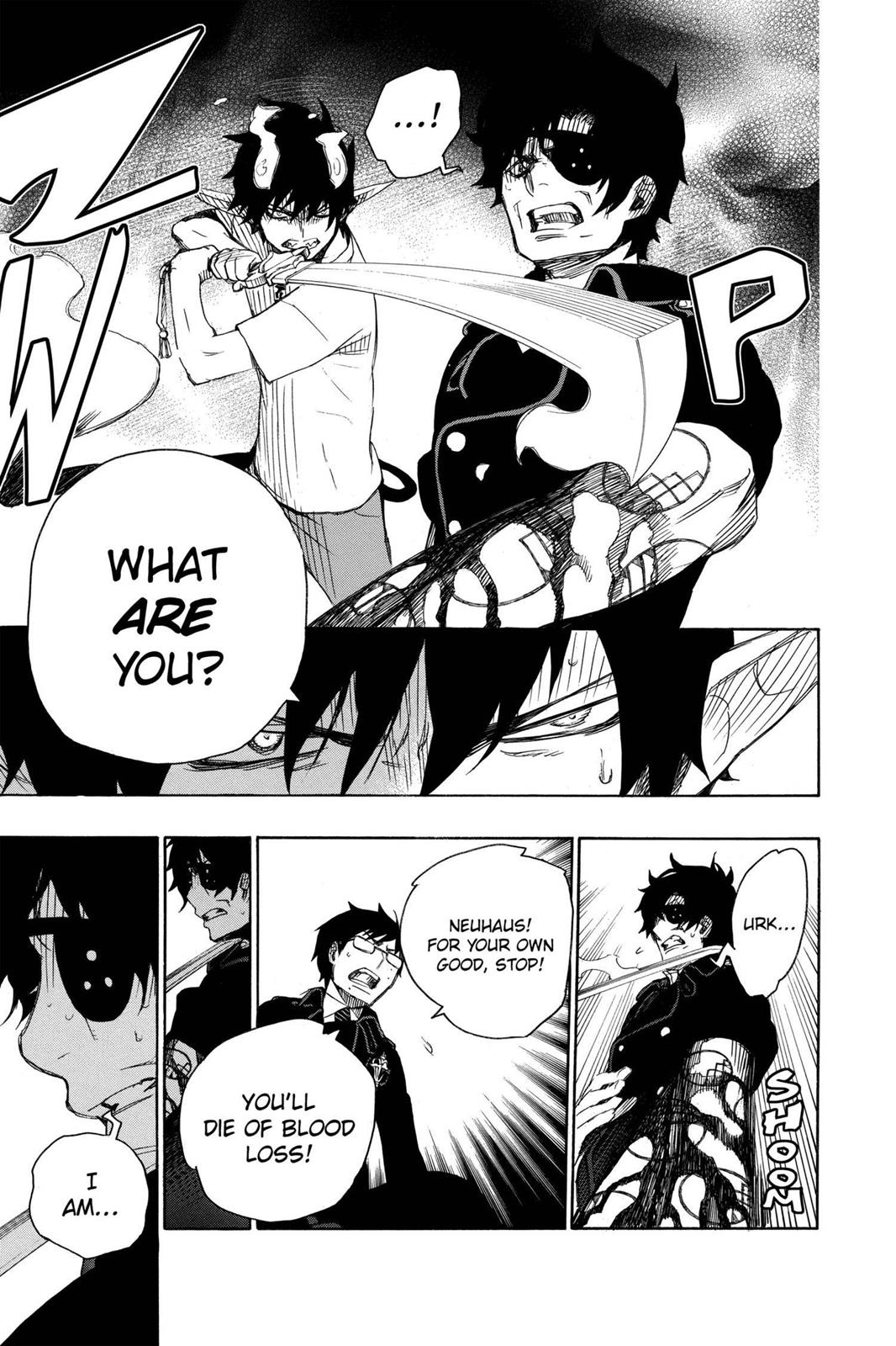 Blue Exorcist Chapter 7 - Page 33