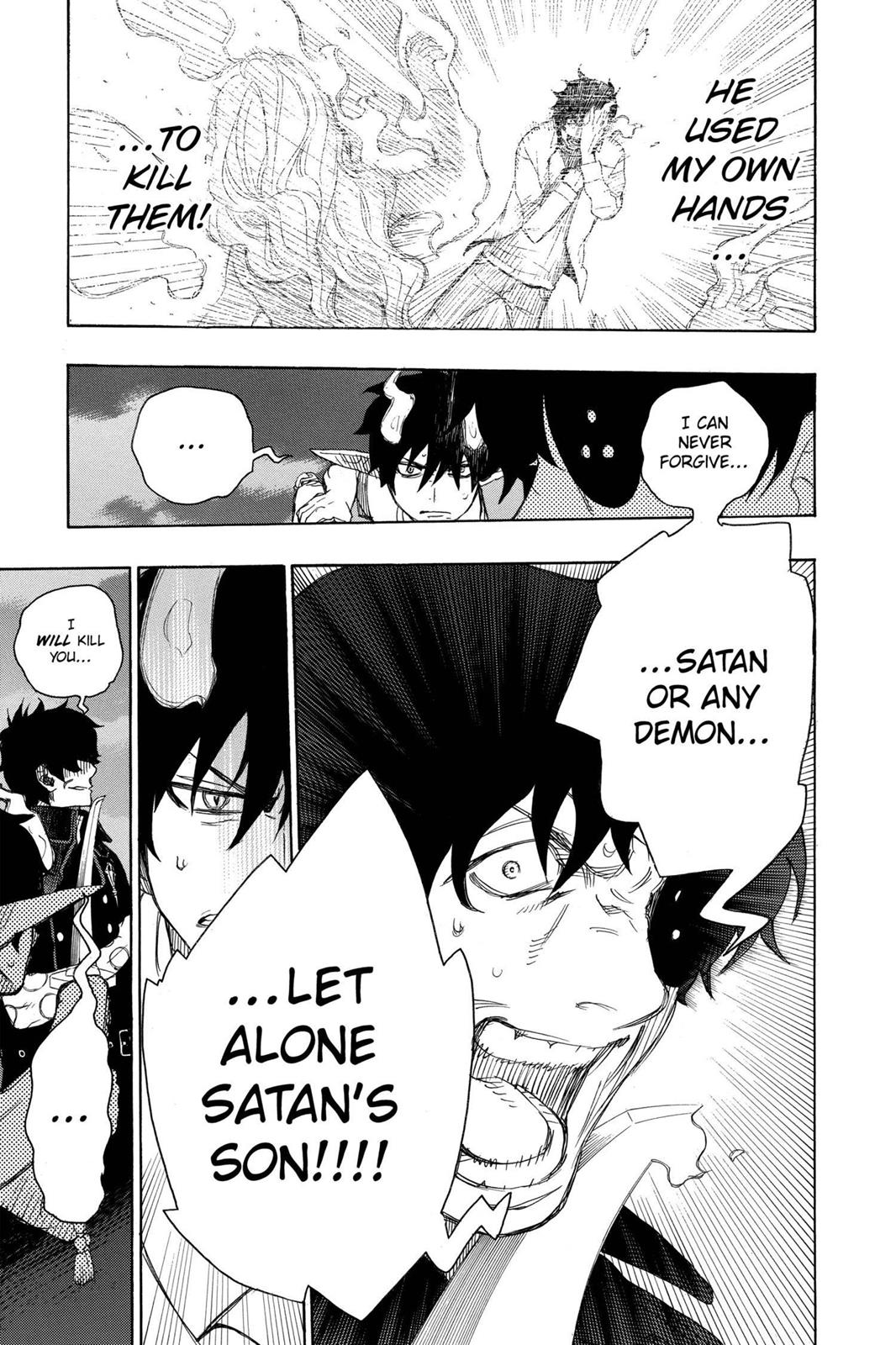 Blue Exorcist Chapter 7 - Page 35