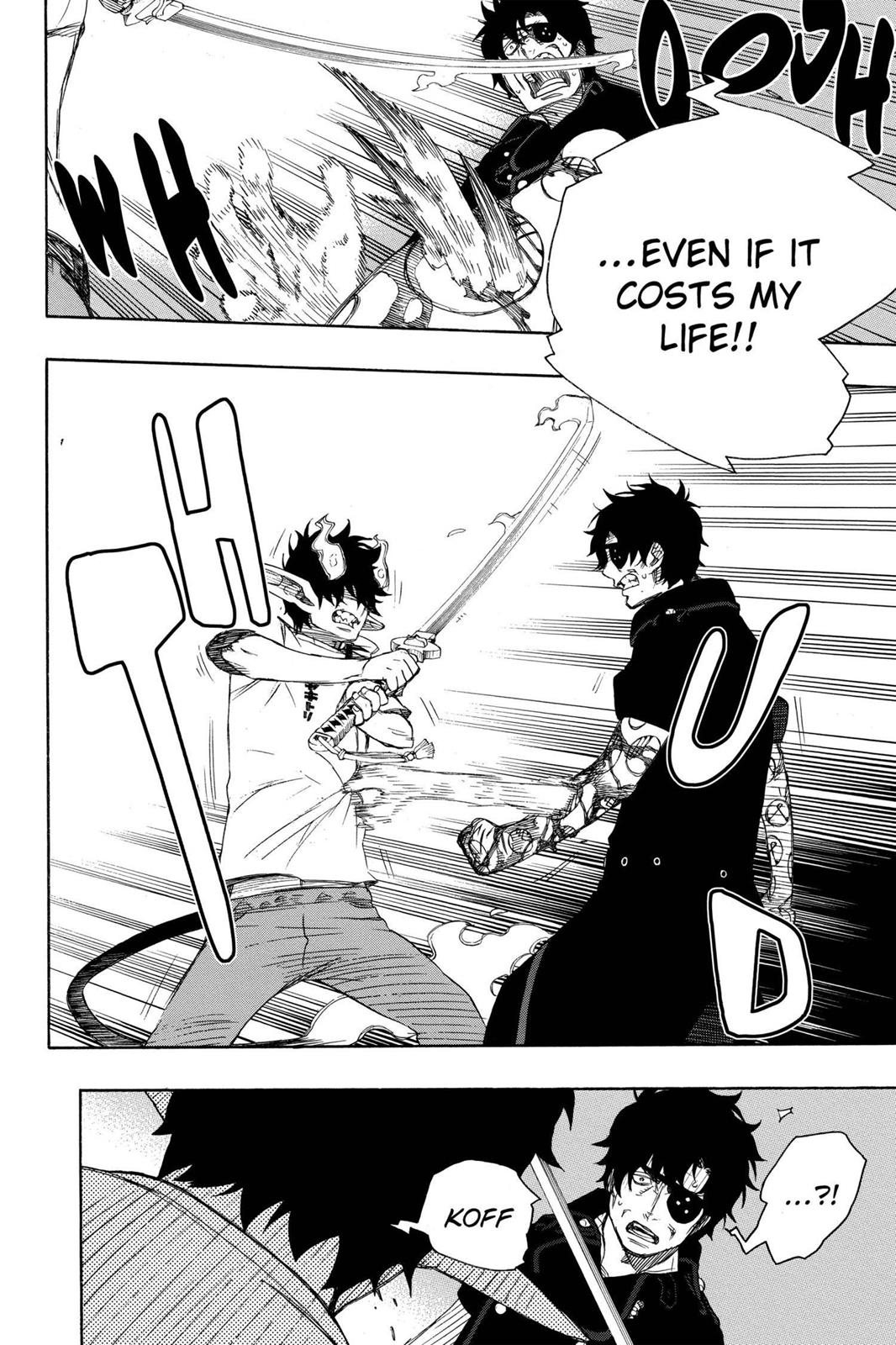 Blue Exorcist Chapter 7 - Page 36