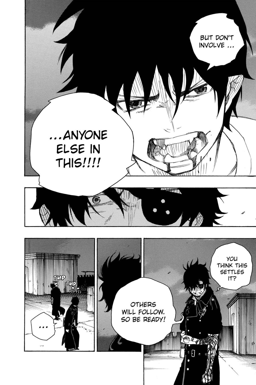 Blue Exorcist Chapter 7 - Page 38