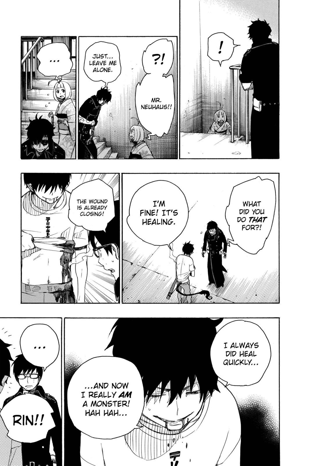 Blue Exorcist Chapter 7 - Page 39