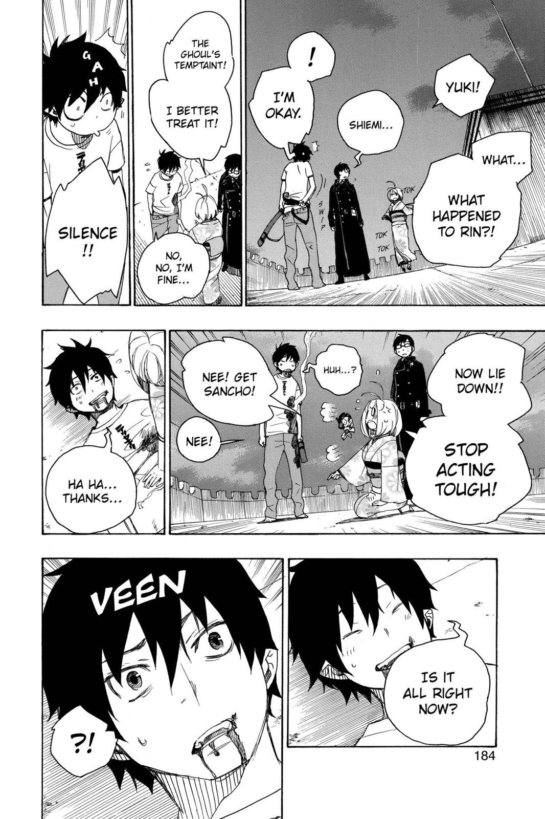 Blue Exorcist Chapter 7 - Page 40